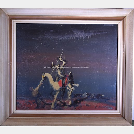 Karel Souček (*1885) - Don Quijote