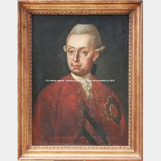 evropský malíř konce 18. stol. - Portrét šlechtice