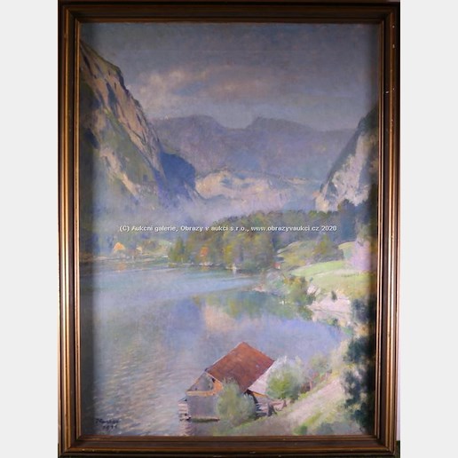 Karl Harrer - Jezero v horách
