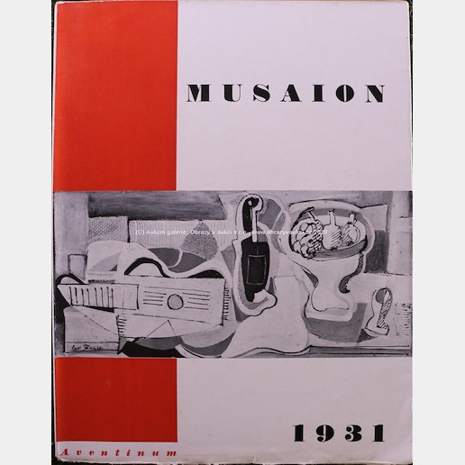 z let 1920,1921 a 1931 - 3 sborníky umění Musaion