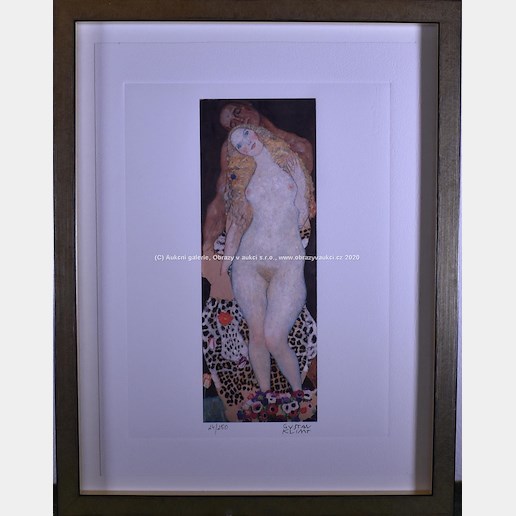 Gustav Klimt - Adam und Eva