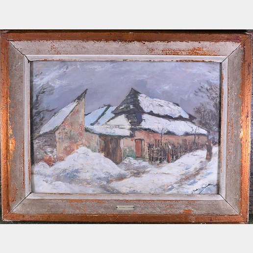 Jindřich Šimek - Stavení se sněhem
