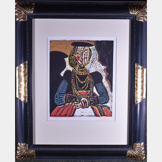 Pablo Picasso - Buste de femme d'apres Cranach le Jeune