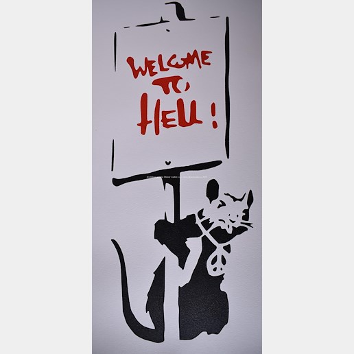 Banksy - Welcome to Red Hell