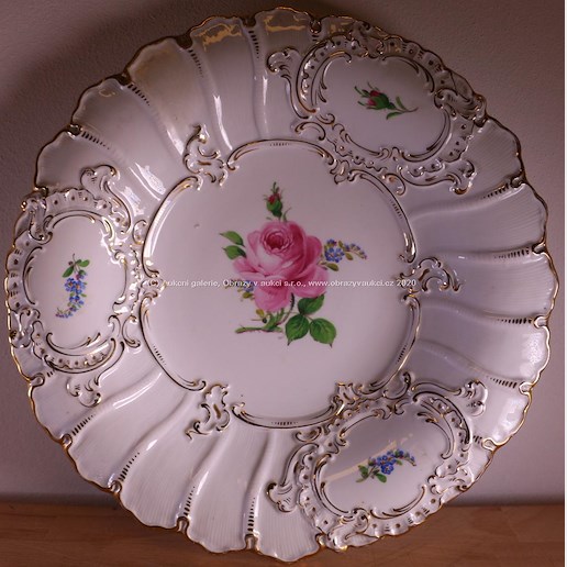 1. pol. 20. století - Dekorativní talíř