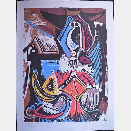 Pablo Picasso - Kubistická žena