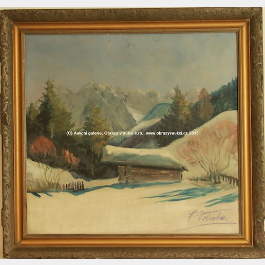 František Votruba - Zima v horách
