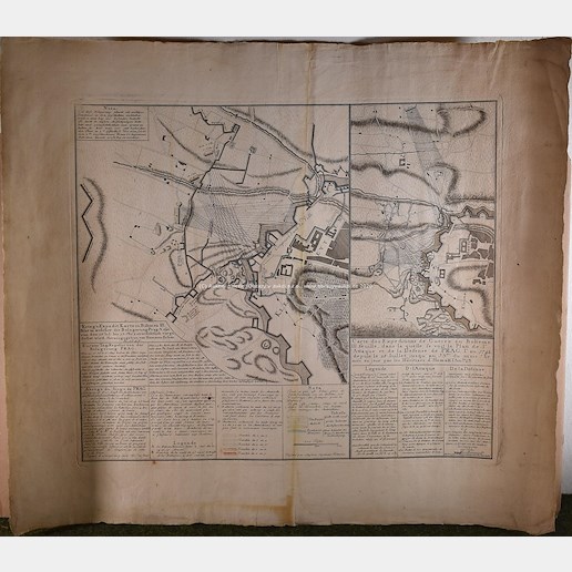 Homann dědicové - Soubor 2 map z 18. století