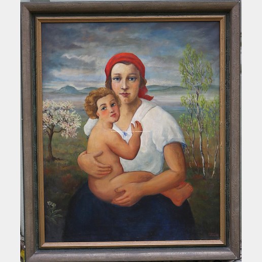 Joža Schmitt - Matka s dítětem