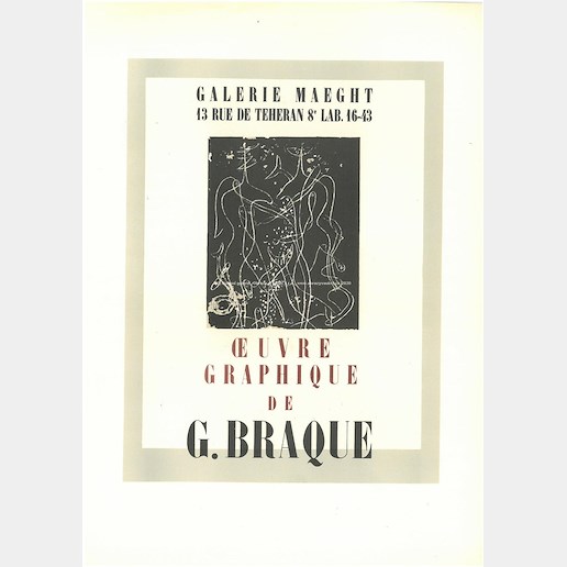 Georges Braque - Plakát - Ceuvre Graphique