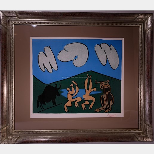 Pablo Picasso - Bacchanale au taureau noir, opus 935