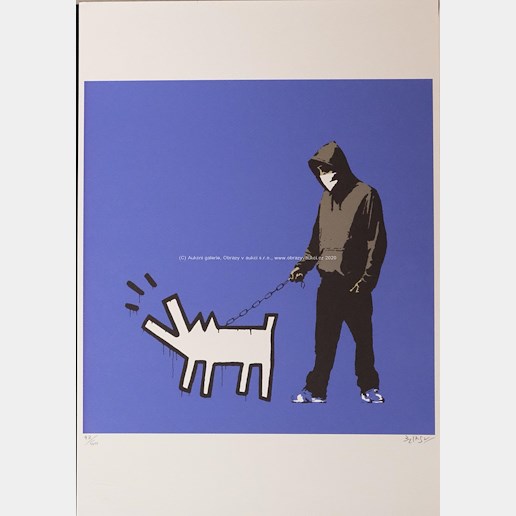 Banksy - Hoodie & Keith Haring Dog