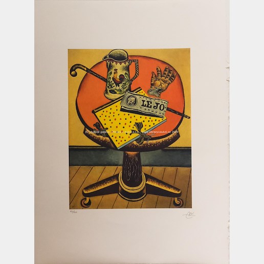 Joan Miró - Glove and Newspaper