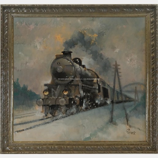 Jaroslav Ronek - Zimní lokomotiva