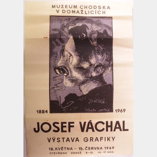 Josef Váchal - Plakát - Vlastní portrét