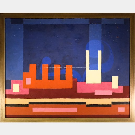 Thilo Maatsch - Konstruktivistická malba - oboustranný obraz