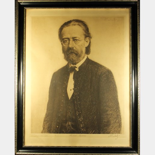 Max Švabinský - Bedřich Smetana