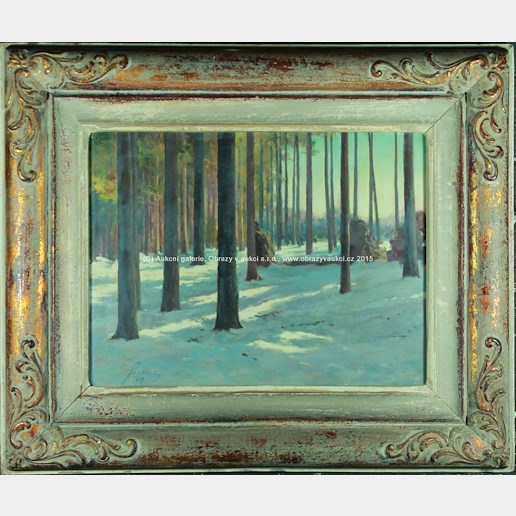 Josef Soukup - V zimním lese
