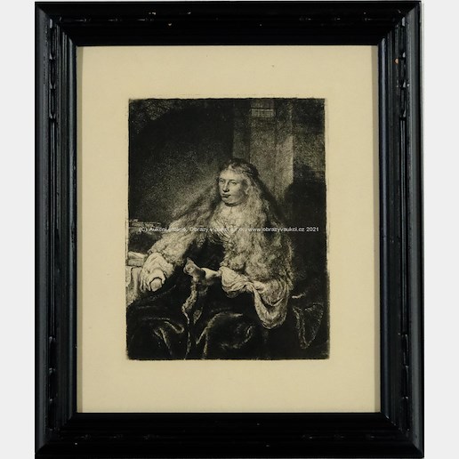 Rembrandt van Rijn - Velkolepá židovská nevěsta