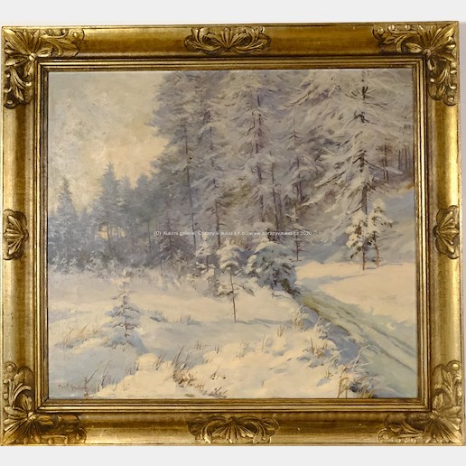 Gustav Porš - Zimní les