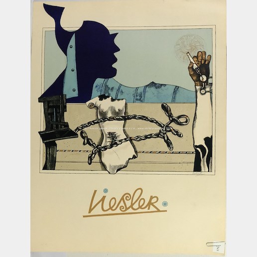Josef Liesler - Dívčí torzo - Plakát