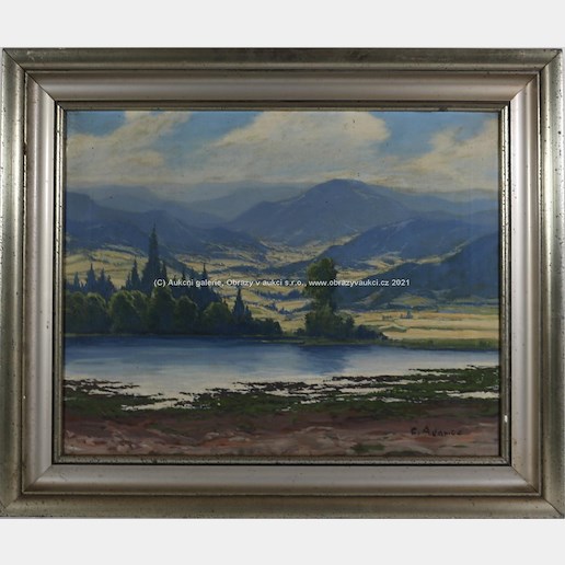František Adamec - Horské panorama