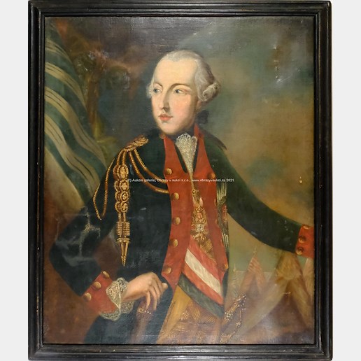 středoevropský malíř přelomu 18-19. století - Mladý šlechtic