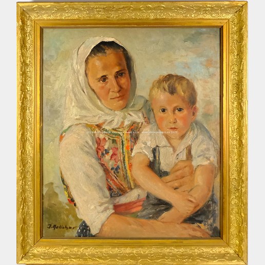 Jan Melichar - Matka s dítětem
