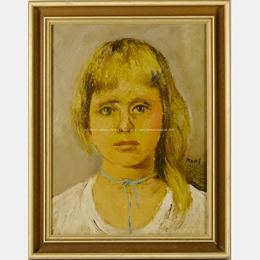 Leopold Musil - Portrét děvčátka