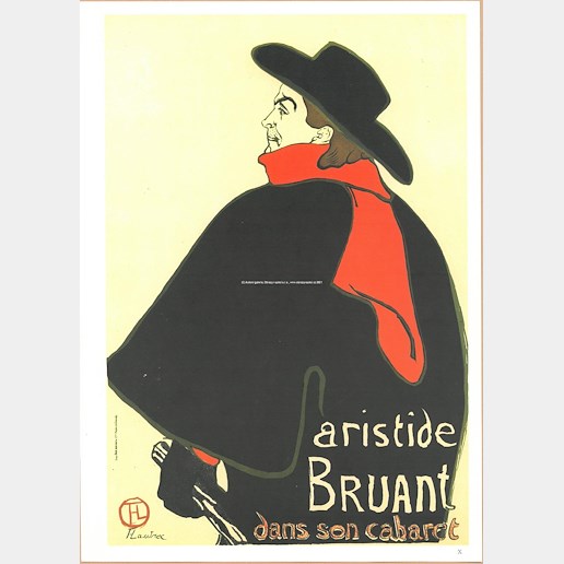 Henri de Toulouse Lautrec - Aristide Bruant
