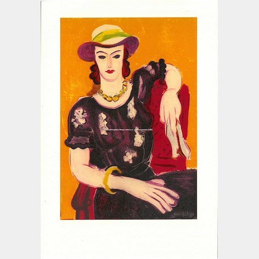 Henri Matisse - Femme a la Chaise Rouge