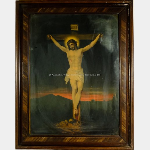 nesignováno - Kristus na kříži