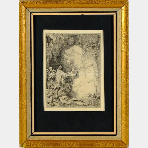 Rembrandt van Rijn - Ježíš u pramene