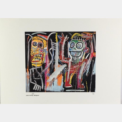 Jean-Michel Basquiat - Dvě postavy