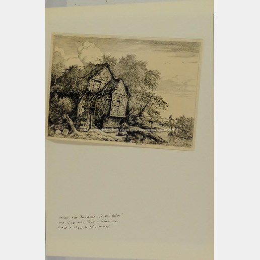 Jakob van Ruysdael, Melchior Haffner - Soubor 2 grafických listů