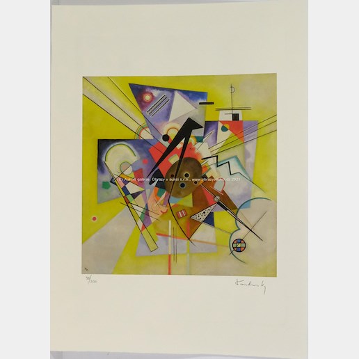 Vasilij Kandinsky - Yellow Accompaniment