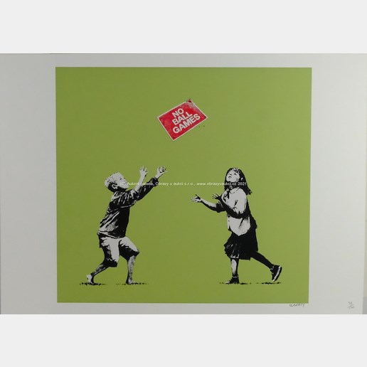 Banksy - No Ball Games 