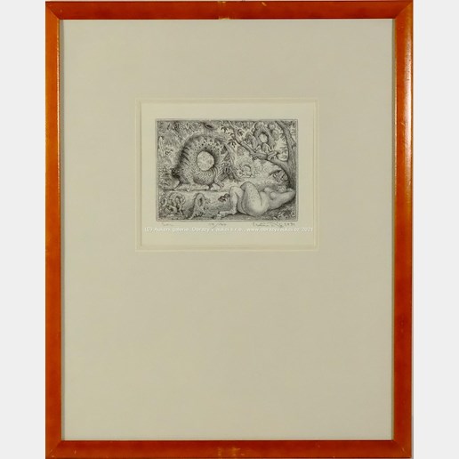Peter Klúčik - Triptych - Sen, Ex libris Heinrich Klebes a Ex libris Luigi Bergomi