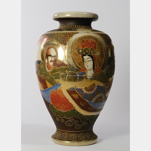 Asie kolem poloviny 20. století - Párové vázy s asijskými motivy