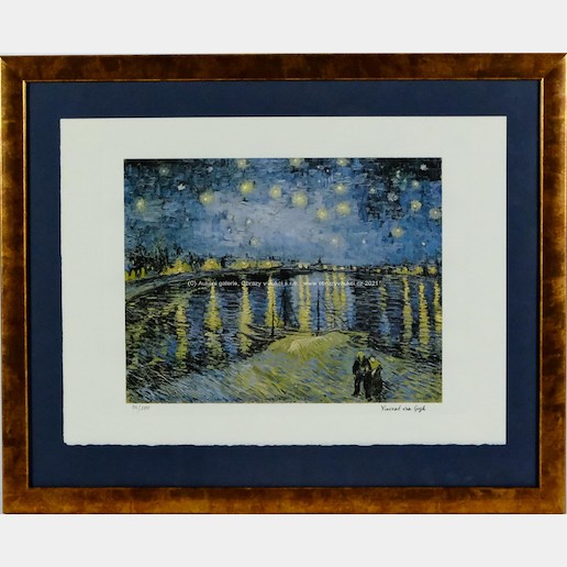 Vincent Van Gogh - Starry Night Over the Rhone