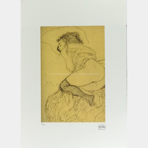 Gustav Klimt - Spící