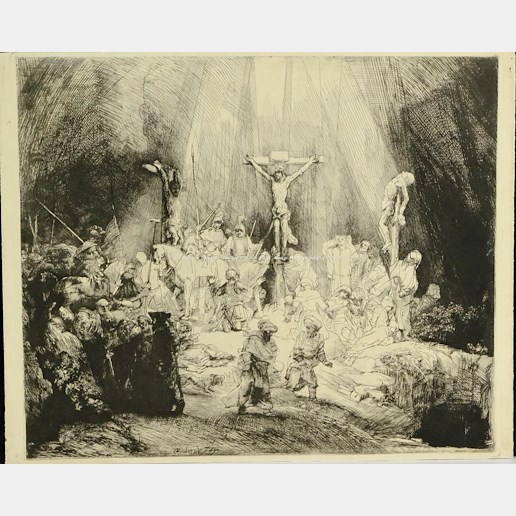 Rembrandt van Rijn - Tři kříže