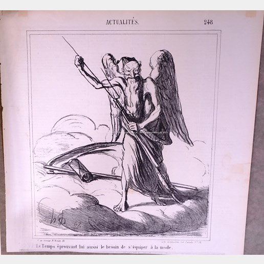 Honoré Daumier - Konvolut 2 grafických listů I.