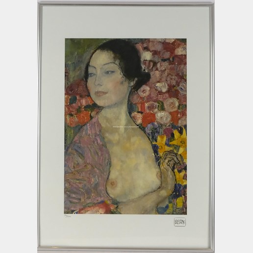 Gustav Klimt - Dáma s odhalenými ňadry
