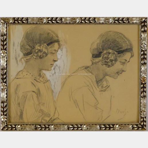 Alfons Mucha - Dvojčata
