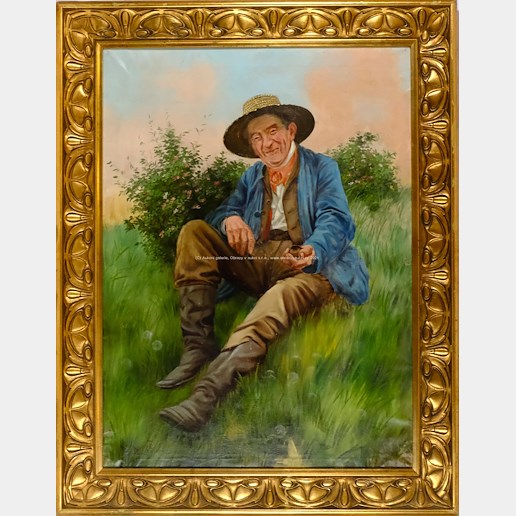 František Klimeš - Siesta v trávě
