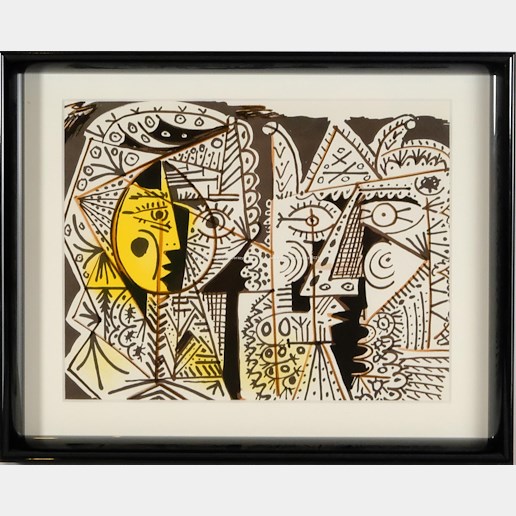 Pablo Picasso - Homme et Femme