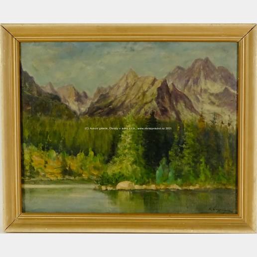 Emanuel Hosperger - Jezero pod horami