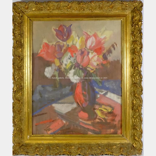 Emil Weirauch - Kytice s tulipány