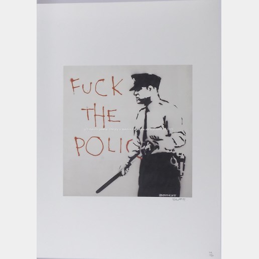 Banksy - Fuck the Police